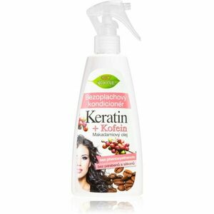 Bione Cosmetics Keratin + Kofein bezoplachový kondicionér ve spreji 260 ml obraz