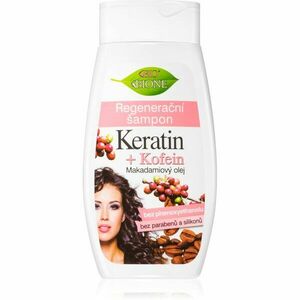 Bione Cosmetics Keratin + Kofein regenerační šampon 260 ml obraz