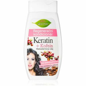 Bione Cosmetics Keratin + Kofein regenerační kondicionér na vlasy 260 ml obraz