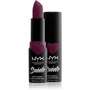 NYX Professional Makeup Suede Matte Lipstick matná rtěnka odstín 10 Girl, Bye 3.5 g obraz