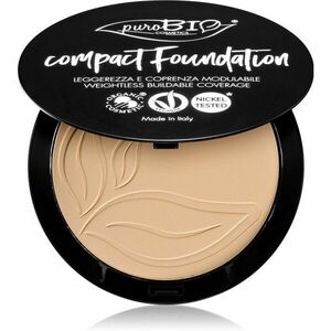 puroBIO Cosmetics Compact Foundation kompaktní pudrový make-up SPF 10 odstín 01 9 g obraz