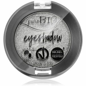 puroBIO Cosmetics Compact Eyeshadows oční stíny odstín 23 Silver 2, 5 g obraz