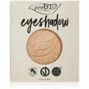 puroBIO Cosmetics Compact Eyeshadows oční stíny náhradní náplň odstín 01 Sparkling Wine 2, 5 g obraz