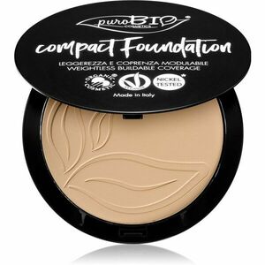 puroBIO Cosmetics Compact Foundation kompaktní pudrový make-up SPF 10 odstín 02 9 g obraz