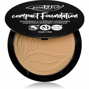 puroBIO Cosmetics Compact Foundation kompaktní pudrový make-up SPF 10 odstín 03 9 g obraz