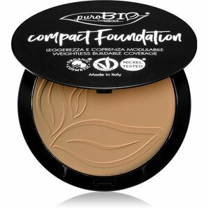 puroBIO Cosmetics Compact Foundation kompaktní pudrový make-up SPF 10 odstín 04 9 g obraz