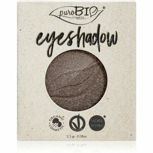 puroBIO Cosmetics Compact Eyeshadows oční stíny náhradní náplň odstín 19 Intense Gray 2, 5 g obraz