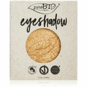 puroBIO Cosmetics Compact Eyeshadows oční stíny náhradní náplň odstín 24 Gold 2, 5 g obraz
