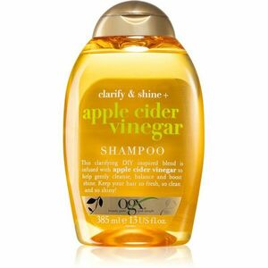 OGX Apple Cider Vinegar čisticí šampon pro lesk a hebkost vlasů 385 ml obraz