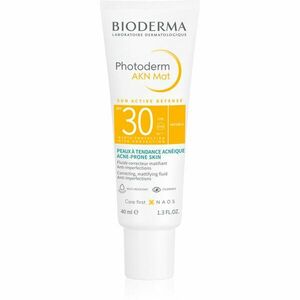 Bioderma Photoderm AKN Mat ochranný fluid SPF 30 40 ml obraz