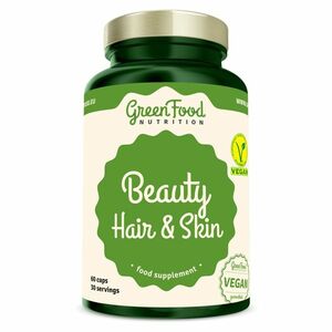 GREENFOOD NUTRITION Beauty Hair & Skin 60 kapslí obraz