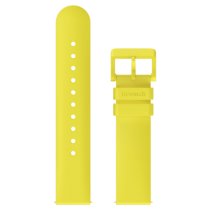 TICWATCH Silikonový řemínek žlutý pro hodinky E3 obraz