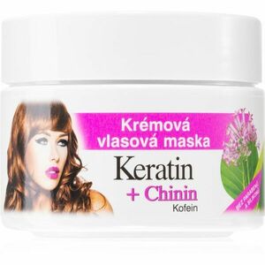 Bione Cosmetics Keratin + Chinin krémová maska na vlasy 260 ml obraz