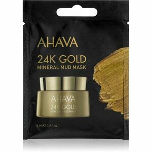 Ahava Mineral Mud 24K Gold minerální bahenní maska s 24karátovým zlatem 6 ml obraz