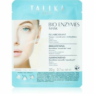 Talika Bio Enzymes Mask Brightening rozjasňující plátýnková maska 20 g obraz
