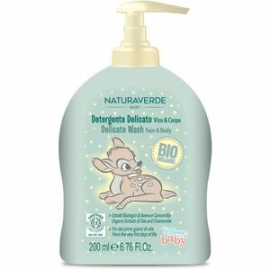 Disney Naturaverde Baby Delicate Wash jemné mýdlo na obličej a tělo pro děti od narození 200 ml obraz