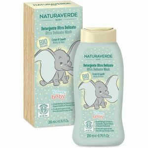Disney Naturaverde Baby Ultra Delicate Wash sprchový gel a šampon 2 v 1 pro děti od narození 200 ml obraz