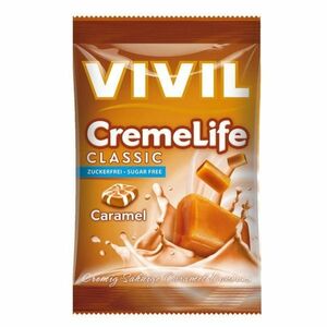 VIVIL Creme life karamel bonbóny bez cukru 110 g obraz