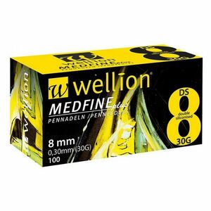 WELLION Medfine plus jehly 30G 8mm 100ks obraz