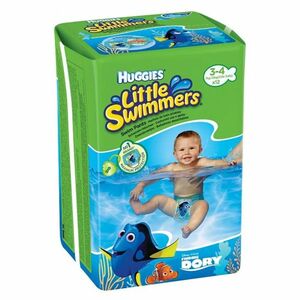 HUGGIES Little Swimmers kalhotky do vody velikost S 7-15 kg 12 ks obraz