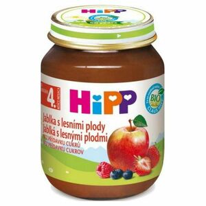 HiPP BIO Jablka s lesními plody 125 g obraz
