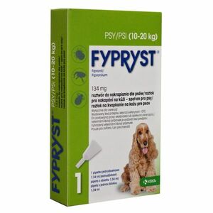 FYPRYST Spot-on pro psy 10-20 kg 1.34 ml 1 pipeta obraz