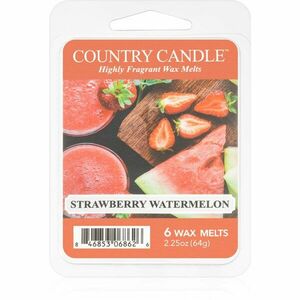 Country Candle Strawberry Watermelon vosk do aromalampy 64 g obraz