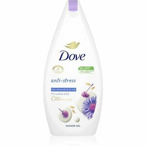 Dove Anti-Stress zklidňující sprchový gel Blue Chamomile & Oat Milk 500 ml obraz