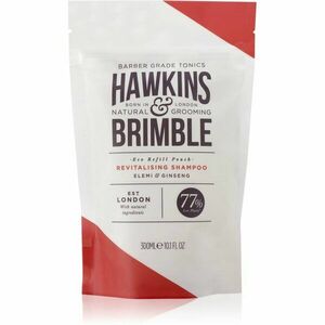 Hawkins & Brimble Revitalising Shampoo Eco Refill Pouch revitalizační šampon pro muže náhradní náplň 300 ml obraz