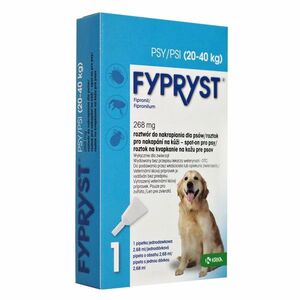 FYPRYST Spot-on pro psy 20-40 kg 2.68 ml 1 pipeta obraz