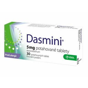 Dasmini 5 mg 30 potahovaných tablet obraz