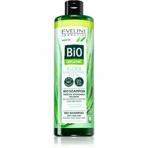 Eveline Cosmetics Bio Organic Natural Aloe Vera šampon proti vypadávání vlasů s aloe vera 400 ml obraz