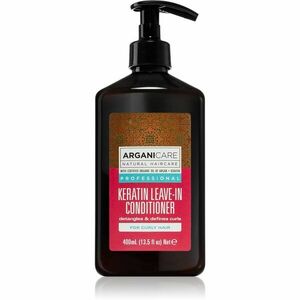 Arganicare Keratin Leave-In Conditioner bezoplachový kondicionér pro kudrnaté vlasy 400 ml obraz