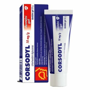 CORSODYL 1% Zubní gel 50 g obraz