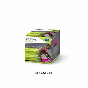 COSMOS ACTIVE kineziologická tejpovací páska 5cmx5m růžová obraz