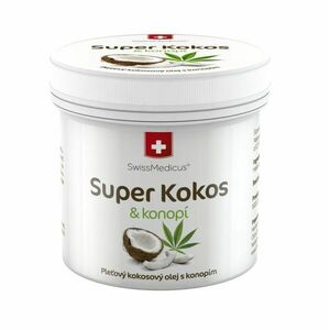 SwissMedicus Super Kokos a konopí pleťový olej 150 ml obraz