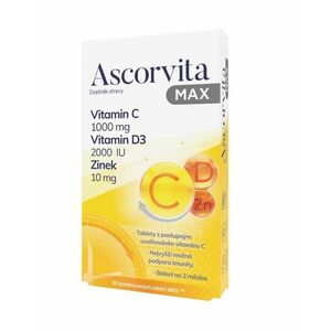 Ascorvita MAX 30 tablet obraz
