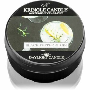 Kringle Candle Black Pepper & Gin čajová svíčka 42 g obraz