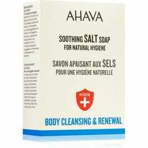 AHAVA Hygiene+ Soothing Salt Soap tuhé mýdlo pro zklidnění pokožky 100 g obraz