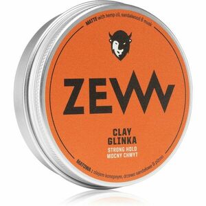 Zew For Men Hemp Matte Clay stylingový jíl na vlasy s konopným olejem 100 ml obraz