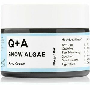 Q+A Snow Algae výživný hydratační krém pro suchou až velmi suchou citlivou pleť 50 g obraz