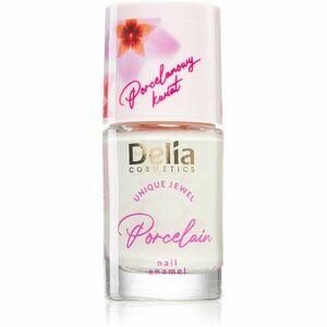 Delia Cosmetics Porcelain lak na nehty 2 v 1 odstín 02 Cream 11 ml obraz