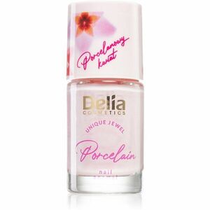 Delia Cosmetics Porcelain lak na nehty 2 v 1 odstín 05 Pink 11 ml obraz