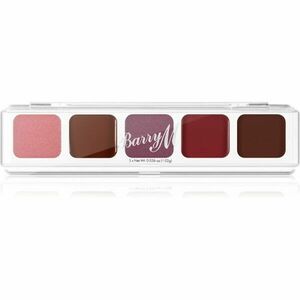 Barry M Mini Palette krémové stíny odstín The Berries 5, 1 g obraz