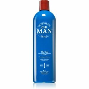 CHI Man The One 3 v 1 šampon, kondicionér a sprchový gel 739 ml obraz