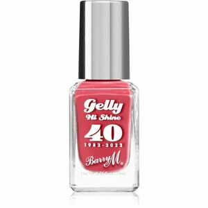 Barry M Gelly Hi Shine "40" 1982 - 2022 lak na nehty odstín Red Velvet 10 ml obraz