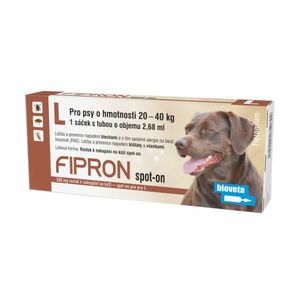 FIPRON Spot-on pro psy L 20 - 40 kg 2, 68 ml 1 pipeta obraz