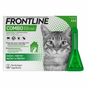 FRONTLINE Combo Spot-on pro kočky 0, 5 ml 3 pipety obraz