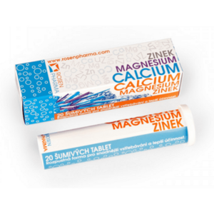 ROSEN PHARMA Calcium Magnesium Zinek 20 šumivých tablet obraz