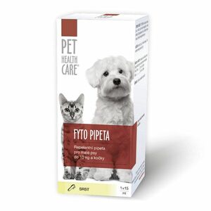 PET HEALTH CARE FYTO pipeta pro psy do 10 kg a kočky 15 ml obraz